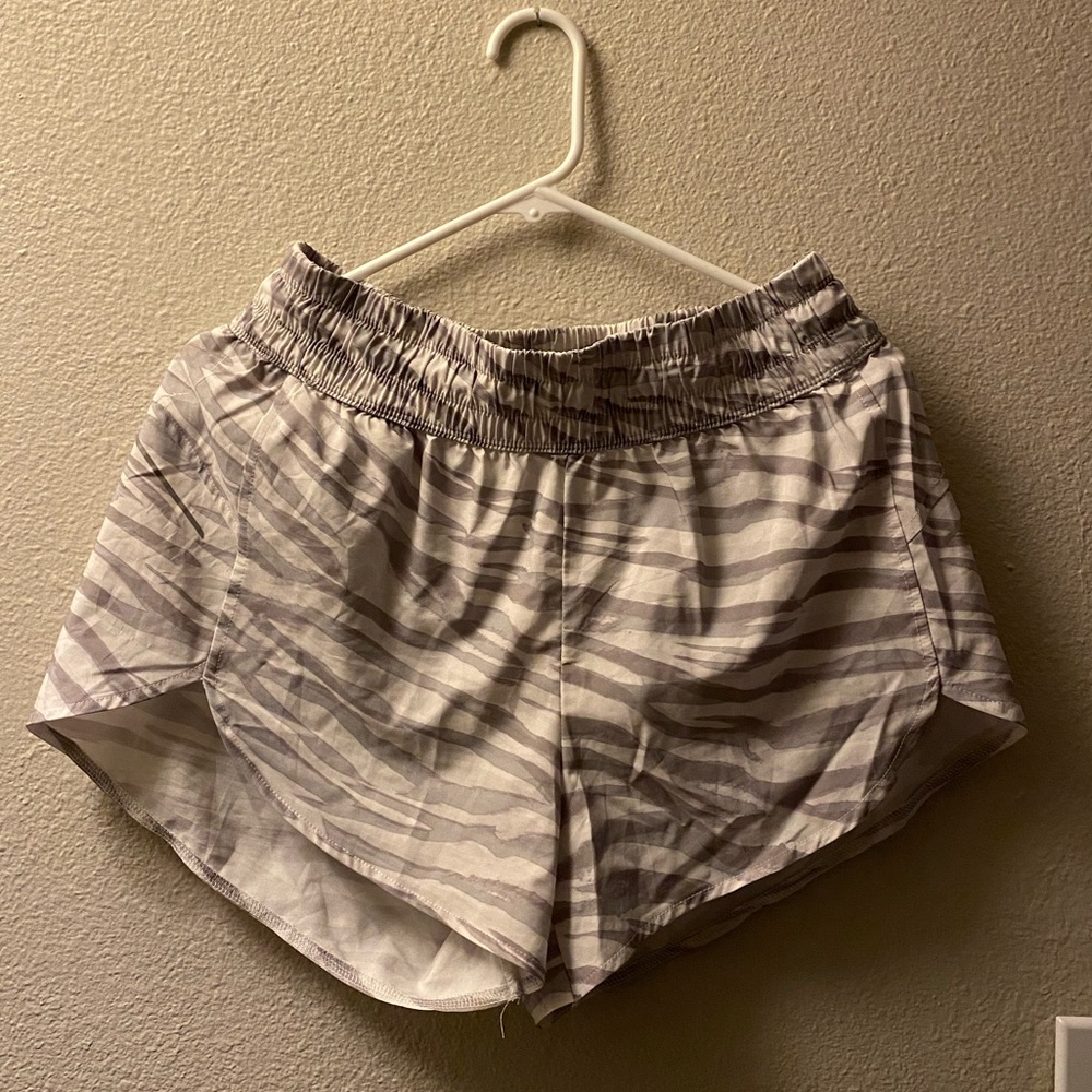 All in motion (target) white and grey athletic shorts,